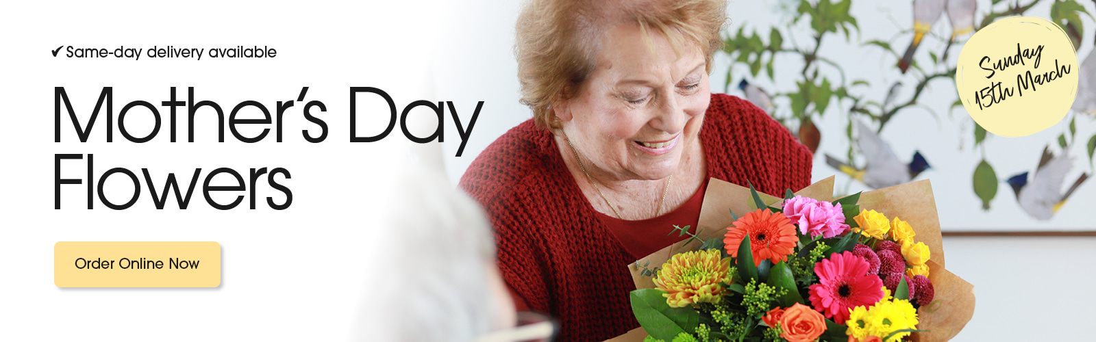 Seasonal bouquets from Hannah Simons in Wigan offering same-day delivery